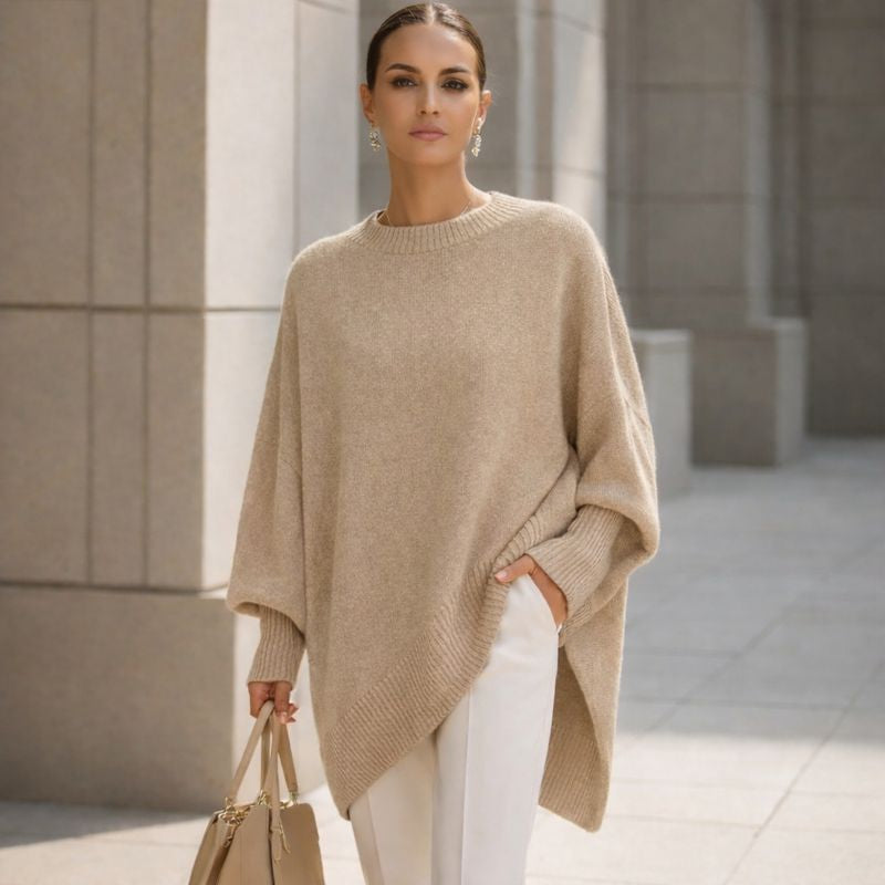 BRUMA™ | Poncho oversize de lana