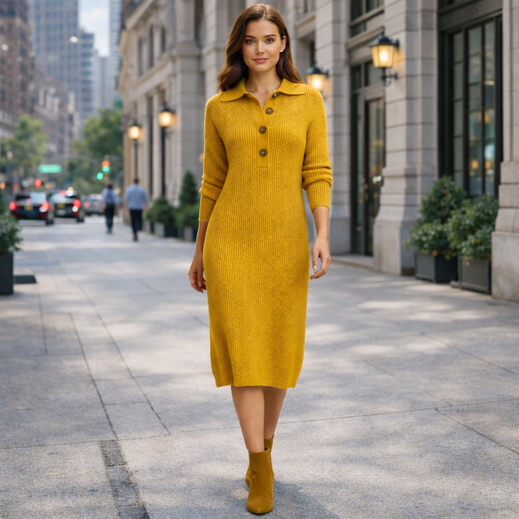 LINA™ | Vestido de punto