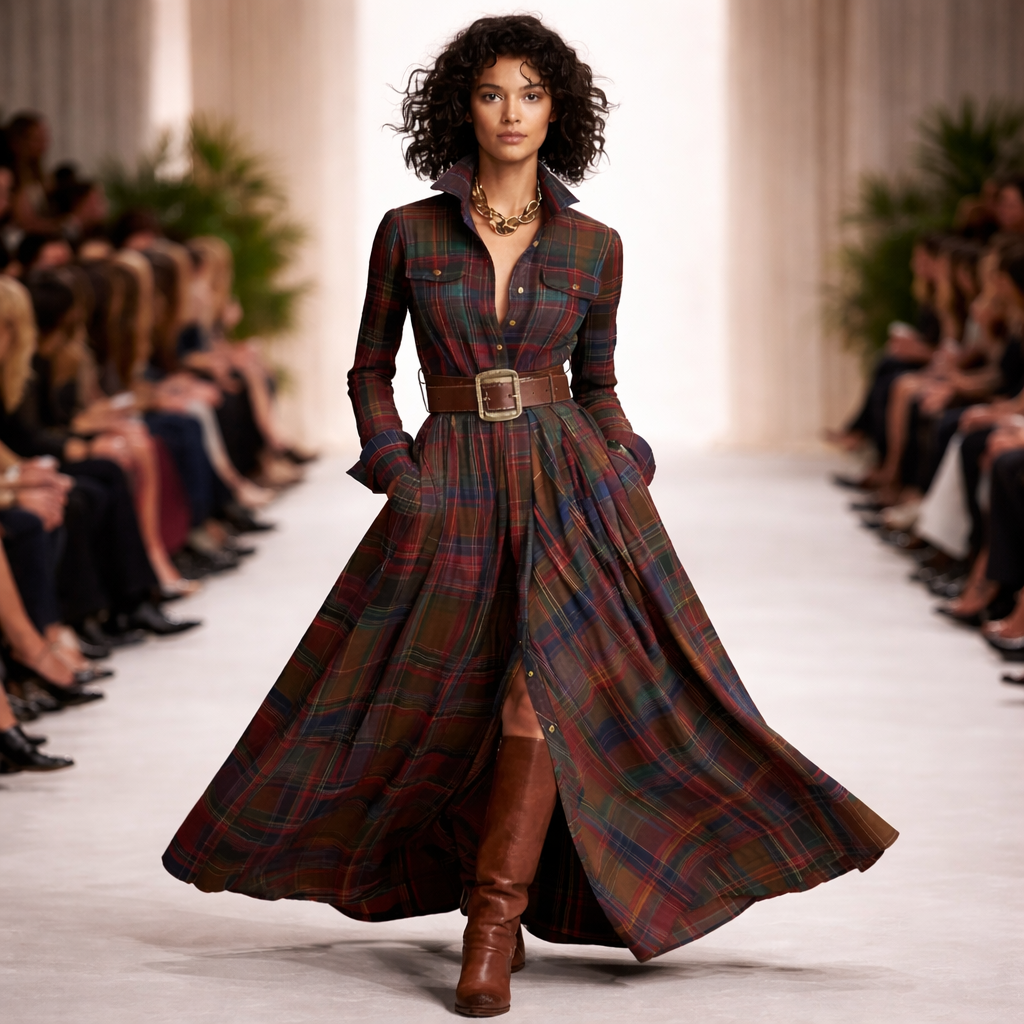 JULY™ | Vestido a cuadros