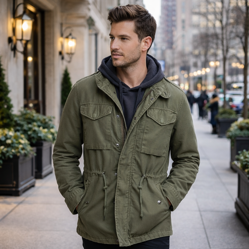 ARVEN™ | Chaqueta safari