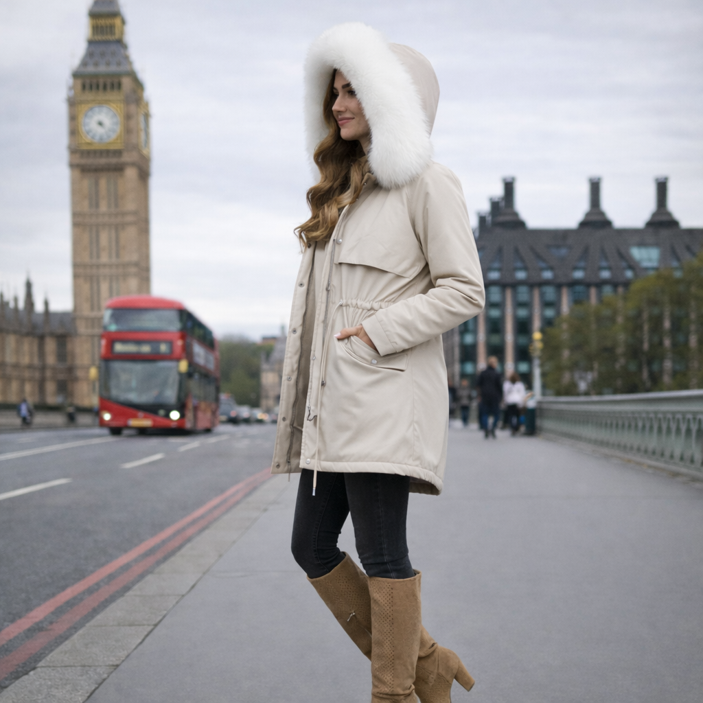 NORDEN™ | Parka polar con capucha