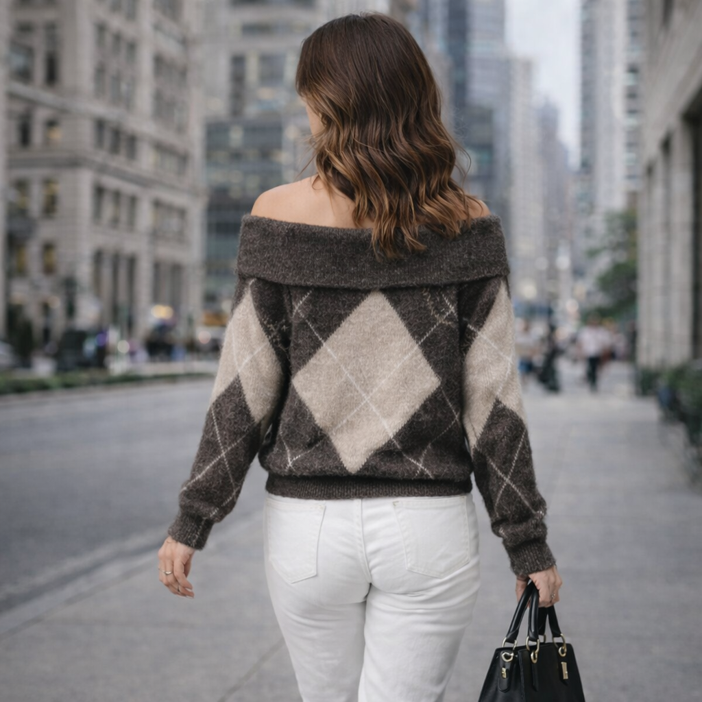 NOVA™ | Suéter con rombos