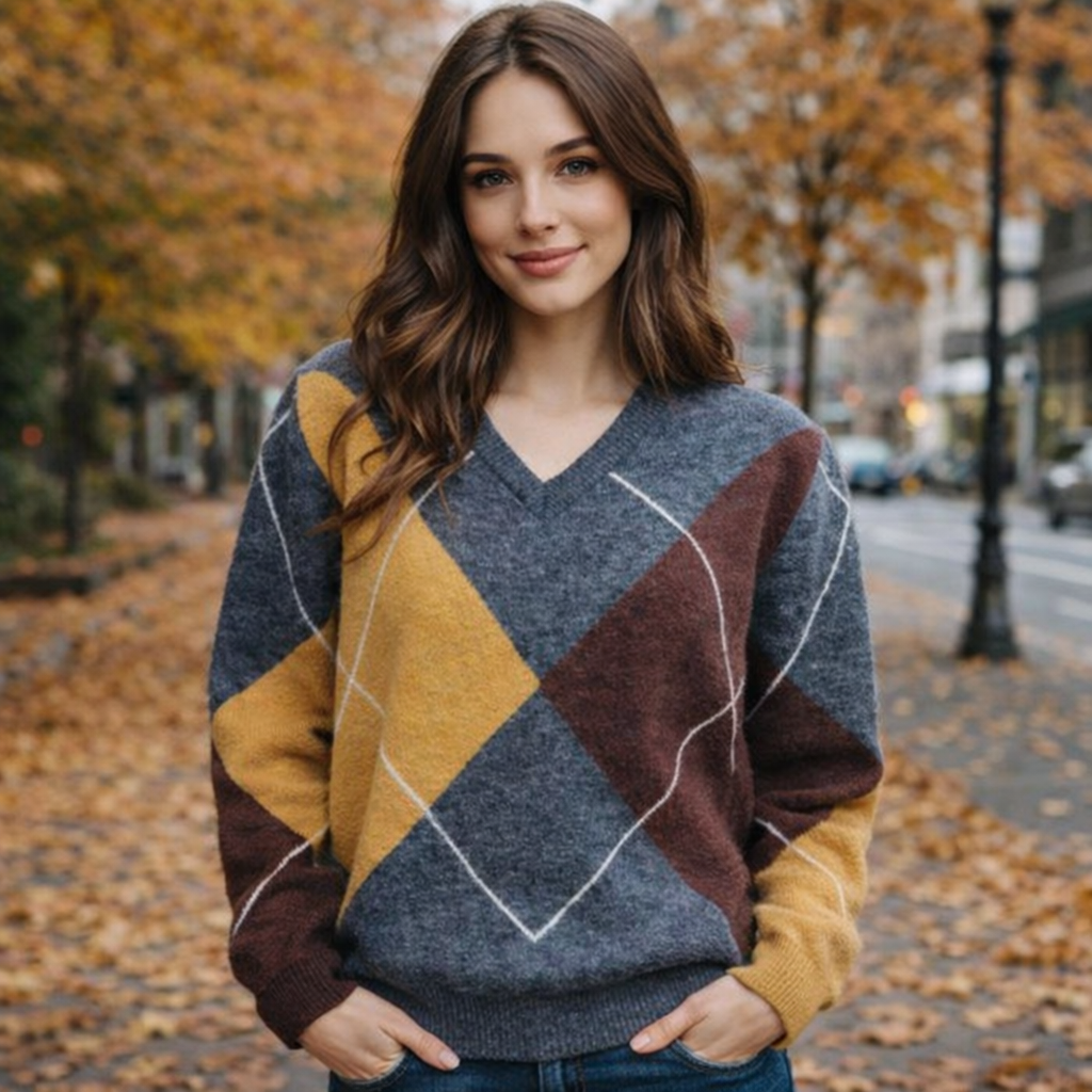 LARA™ | Suéter con cuello en v