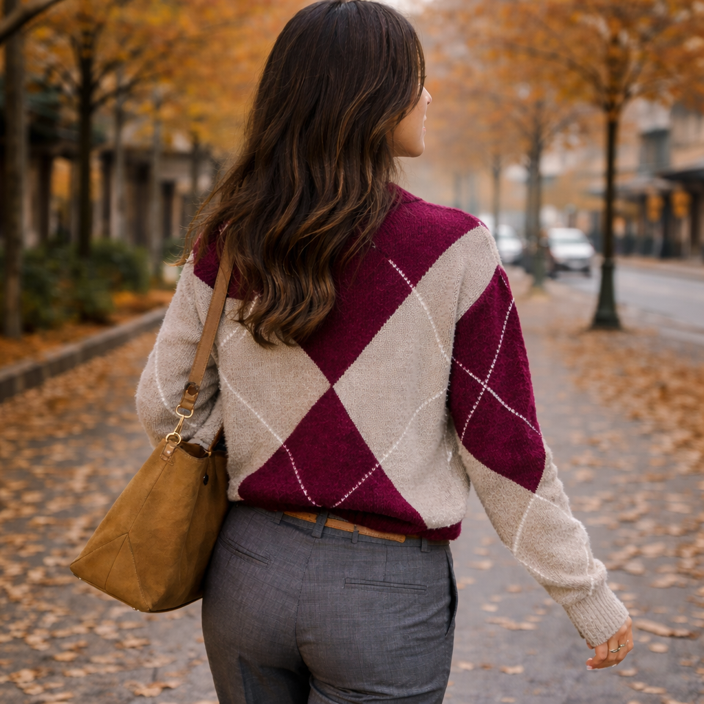 LARA™ | Suéter con cuello en v